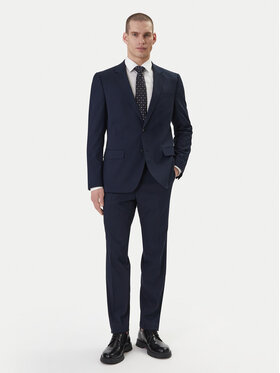 HUGO Kostiumas · Tamsiai mėlyna · Slim Fit