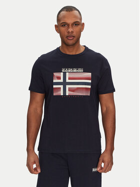 Napapijri Marškinėliai · Tamsiai mėlyna