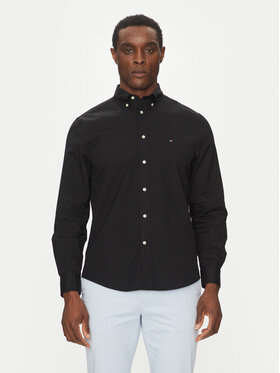 Tommy Hilfiger Marškiniai · Juoda · Regular Fit