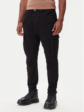 Alpha Industries Jogger kelnės · Juoda · Slim Fit