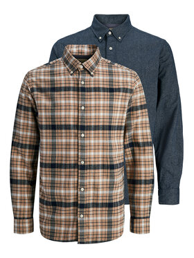 Jack & Jones Marškinių komplektas · Smėlio · Regular Fit