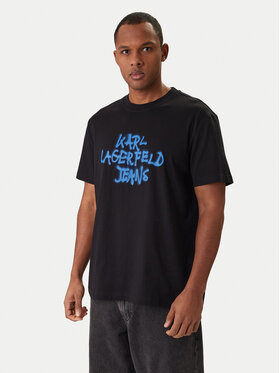 Karl Lagerfeld Jeans Marškinėliai · Juoda