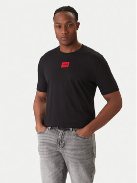 HUGO Marškinėliai · Juoda