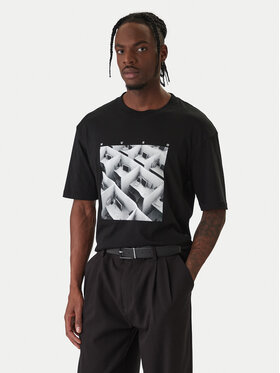 HUGO Marškinėliai · Juoda