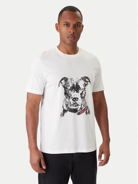 HUGO Marškinėliai · Écru