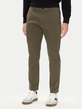 BOSS Chinos kelnes · Žalia · Regular Fit