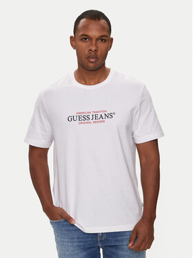 Guess Jeans Marškinėliai · Balta