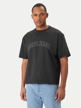 Guess Jeans Marškinėliai · Juoda