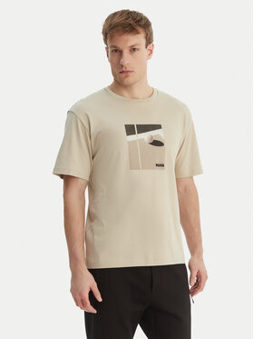 BOSS Marškinėliai · Smėlio