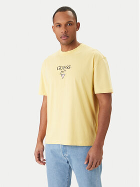 Guess Jeans Marškinėliai · Geltona