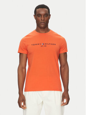 Tommy Hilfiger Marškinėliai · Oranžinė