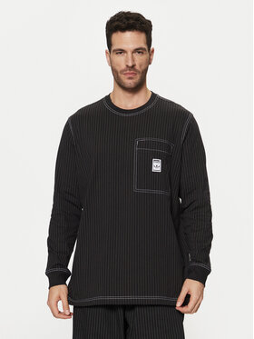 adidas Marškinėliai ilgomis rankovėmis · Juoda