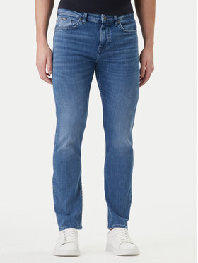 BOSS Džinsai · Tamsiai mėlyna · Slim Fit