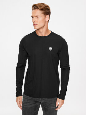 EA7 Emporio Armani Marškinėliai ilgomis rankovėmis · Juoda