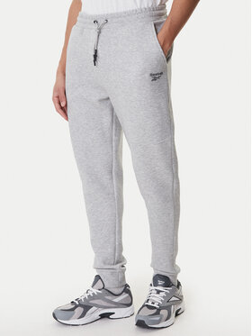 Reebok Sportinės kelnės · Pilka · Slim Fit