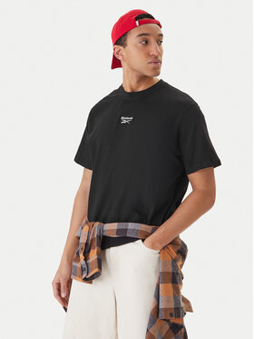 Reebok Marškinėliai · Juoda