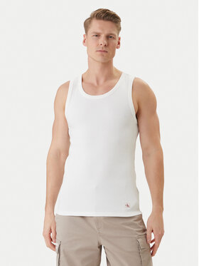 Calvin Klein Jeans Tank top marškinėliai · Balta
