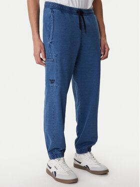 Reebok Sportinės kelnės · Mėlyna · Regular Fit