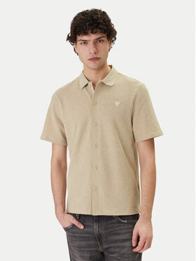 Kodas SUN15 Guess Marškiniai · Smėlio · Regular Fit