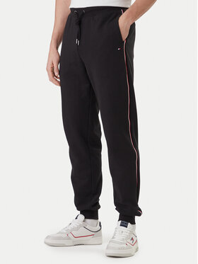 Tommy Hilfiger Sportinės kelnės · Juoda · Regular Fit