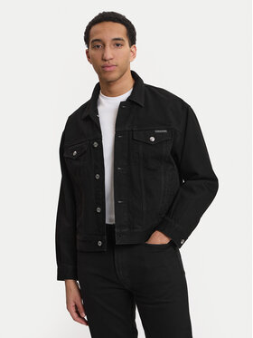 Calvin Klein Jeans Džinsinė striukė · Juoda