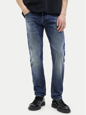 Jack & Jones Džinsai · Tamsiai mėlyna · Slim Fit