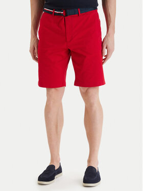 Tommy Hilfiger Komplektas šortai ir diržas · Raudona