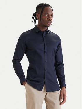 Jack & Jones Marškiniai · Tamsiai mėlyna · Slim Fit