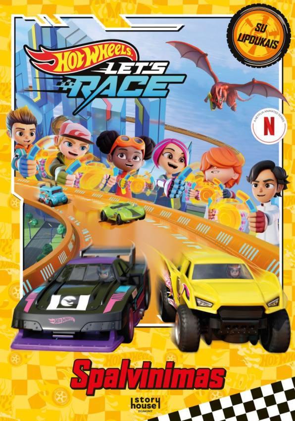 Greiti ratai. Spalvinimas su lipdukais