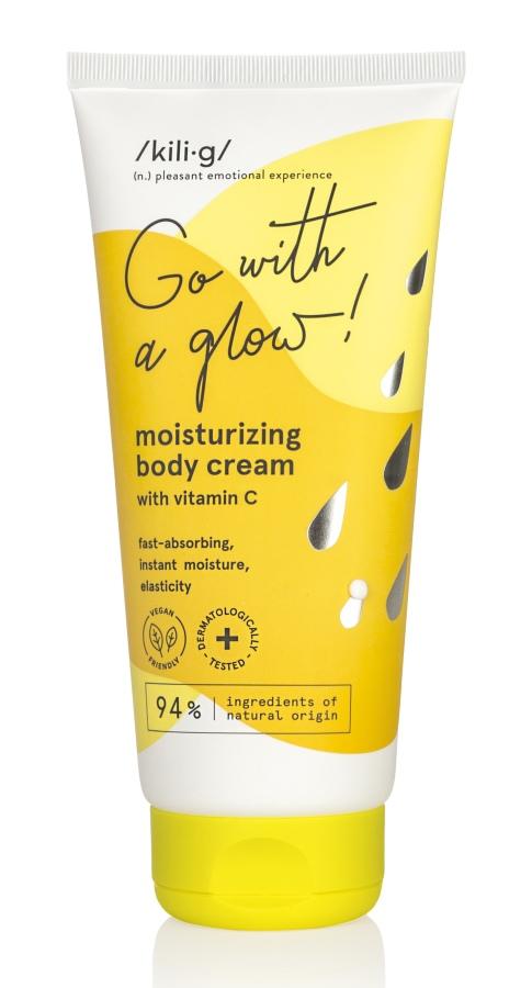 KILIG VITAMIN C drėkinantis kūno kremas su vitaminu C (200 ml)