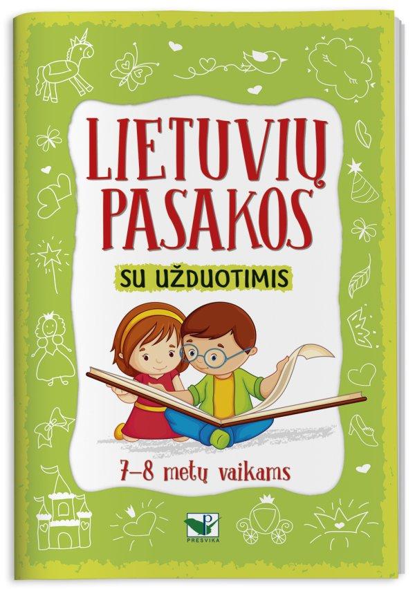 Lietuvių pasakos su užduotimis. Jau skaitau. 7–8 metų vaikams