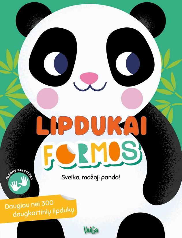 Sveika, mažoji panda! Lipdukai, formos
