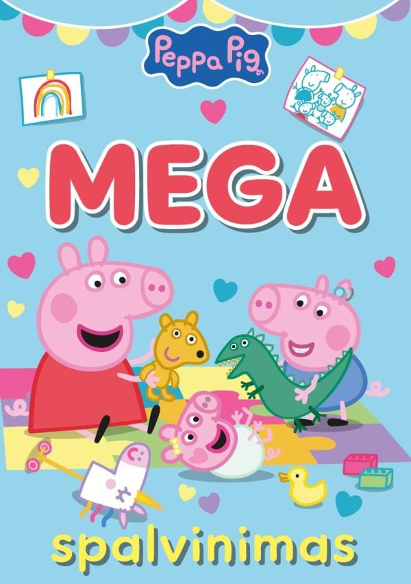 Kiaulytė Pepa. Mega spalvinimas