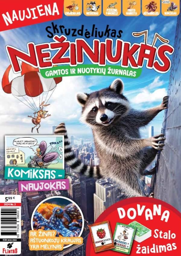 Skruzdėliukas Nežiniukas. Gamtos ir nuotykių žurnalas, 2024, Nr. 2
