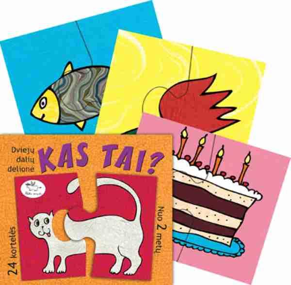 Kas tai? Rinkinys „Mokausi spalvų ir formų“