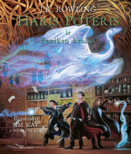 Haris Poteris ir Fenikso brolija. Iliustruotas leidimas
