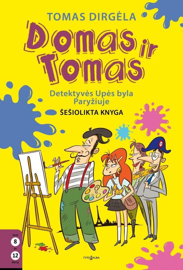 Domas ir Tomas, 16 knyga. Detektyvės Upės byla Paryžiuje