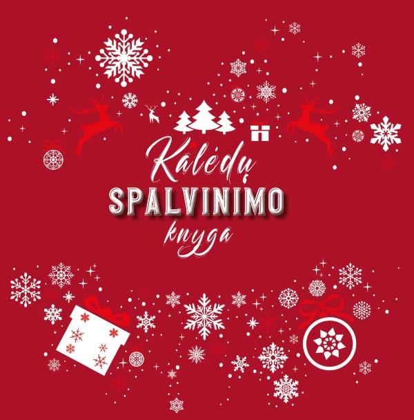 Kalėdų spalvinimo knyga