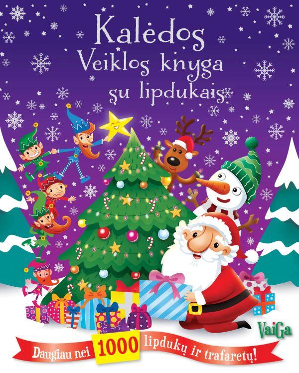 Kalėdos. Veiklos knyga su lipdukais