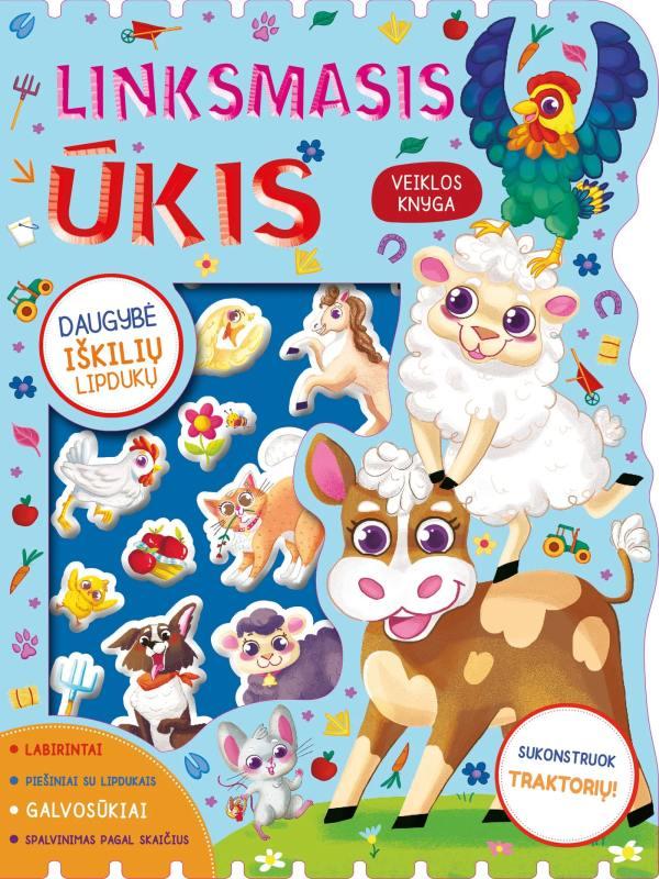 Linksmasis ūkis. Daugybė iškilių lipdukų