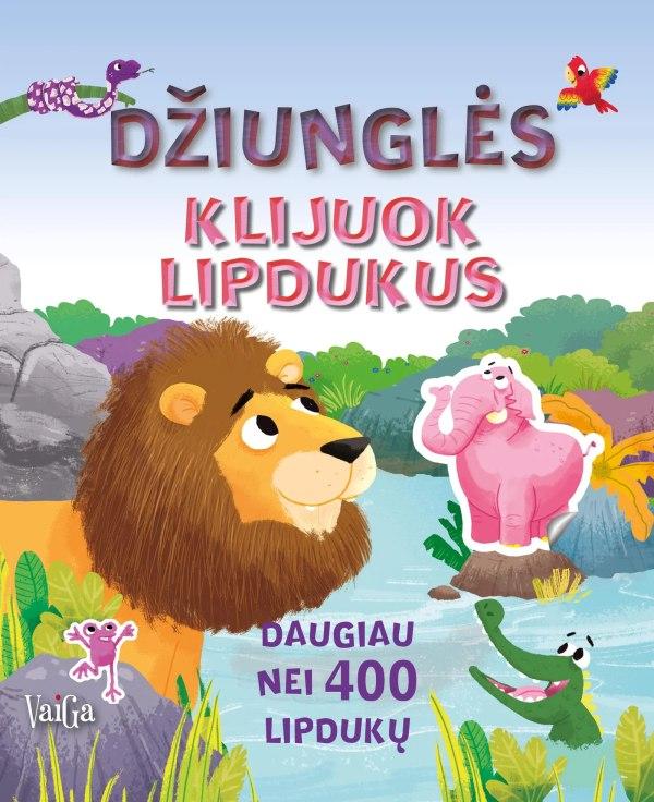 Džiunglės. Klijuok lipdukus