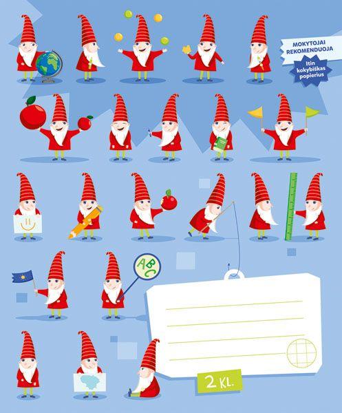 Sąsiuvinis NETVARKOS NYKŠTUKAS MOKOSI, nuo 2 kl., 12 l., langeliais