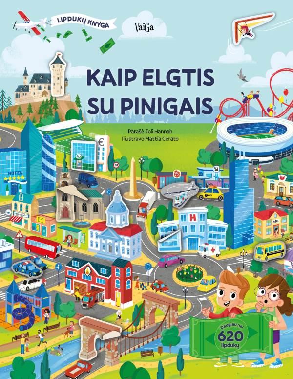 Kaip elgtis su pinigais. Lipdukų knyga