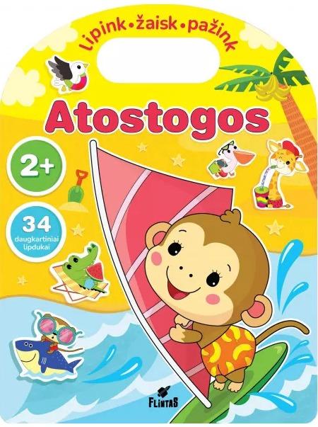 Lipink, žaisk, pažink. Atostogos (su daugkartiniais lipdukais)