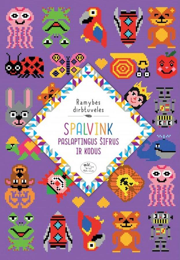 Spalvink paslaptingus šifrus ir kodus