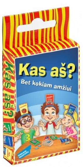 Mini stalo žaidimas KAS AŠ?