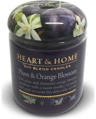 Žvakė H&H PLUM&ORANGE BLOSSOM, maža