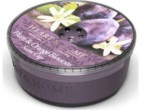 Arbatinė žvakutė H&H PLUM&ORANGE BLOSSOM