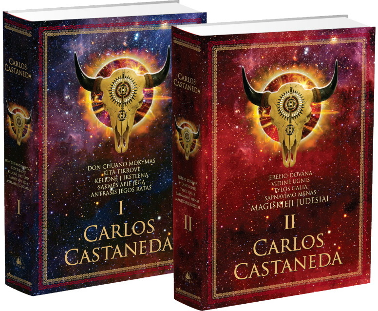 Carlos Castaneda. Knygų rinkinys (I ir II tomai)
