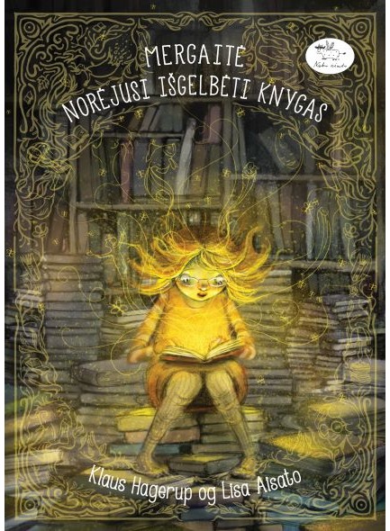 Mergaitė, norėjusi išgelbėti knygas